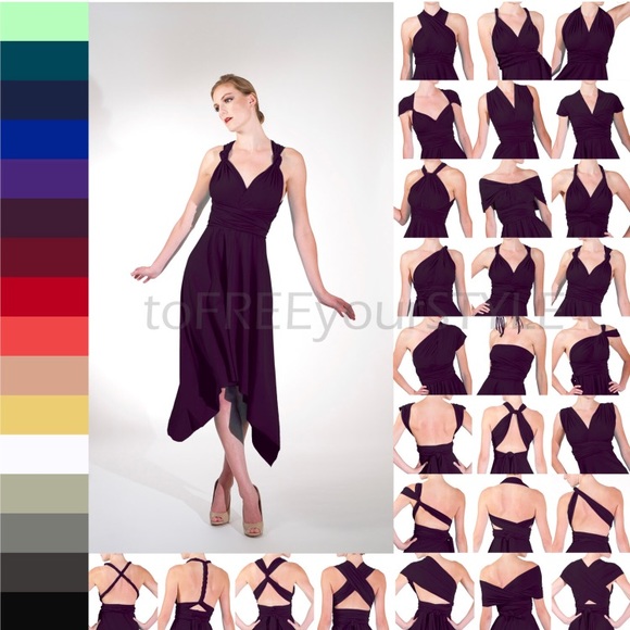 Light pink infinity dress 💥1 left💥 - Picture 4 of 4